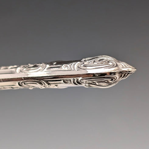 1971 British Vintage Sterling Silver Letter Opener with Case, Excellent Condition, Harrison Brothers