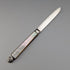 1821 British Antique Mother-of-Pearl Handle, Pure Silver Blade Penknife by Thomas Nowill