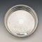Vintage British silver-plated gallery tray, 23cm diameter, Reader's Digest, boxed
