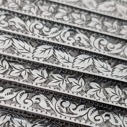 1903 British Antique Sterling Silver Double-Opening Card Case, 111g, Horace Woodward