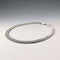 Vintage Sterling Silver Flat Snake Chain Necklace, 45cm, 54g