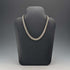 Vintage Sterling Silver Flat Snake Chain Necklace, 45cm, 54g