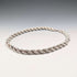 British Vintage Sterling Silver Extra Thick Twisted Chain Necklace 42cm 37.9g DN