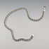 British Vintage Sterling Silver Double Curb Chain Necklace 45cm 50g BJB