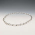 British Vintage Sterling Silver Long Curb Chain Necklace 60cm 63g VJ