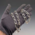 British Vintage Sterling Silver Long Curb Chain Necklace 60cm 63g VJ