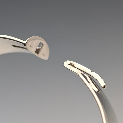 1965年 英国ヴィンテージ 純銀製 ブレスレット 56g E Liley&Co