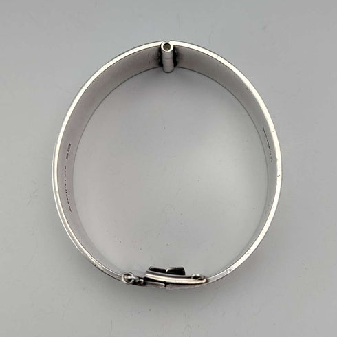 1973 British Vintage Sterling Silver Bracelet 46g Monomil Ltd