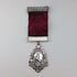 1915 British Antique Sterling Silver Perfect Attendance Award School Medal, Vaughton & Son