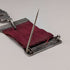 1915 British Antique Sterling Silver Perfect Attendance Award School Medal, Vaughton & Son