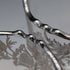 米国ヴィンテージ シルバーオーバーレイ シュガーボウル&クリームジャグ Silver City Glass Co