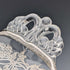 美國復古銀覆蓋小盤 直徑18cm Silver City Glass Co