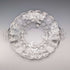 Vintage US Silver Overlay Large Dish, 28cm Diameter, Silver City Glass Co.
