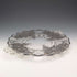 Vintage US Silver Overlay Large Dish, 28cm Diameter, Silver City Glass Co.