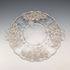 Vintage US Silver Overlay Large Dish, 28cm Diameter, Silver City Glass Co.