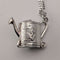 Vintage Sterling Silver Hourglass Pendant with Sterling Silver Necklace, Total 7.2g