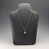 Vintage Sterling Silver Hourglass Pendant with Sterling Silver Necklace, Total 7.2g