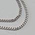 Vintage Sterling Silver Hourglass Pendant with Sterling Silver Necklace, Total 7.2g