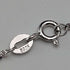 Vintage Sterling Silver Hourglass Pendant with Sterling Silver Necklace, Total 7.2g