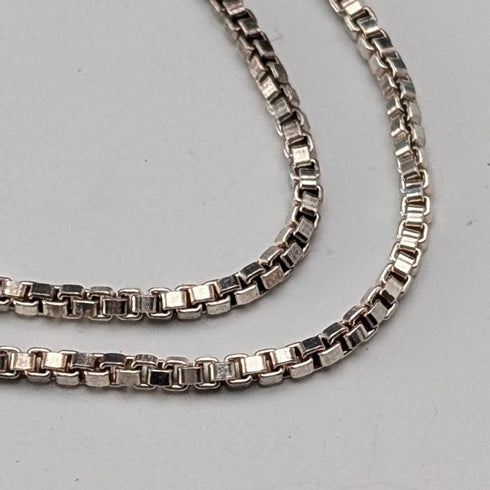 復古純銀星形墜飾 附純銀項鍊 總重8g