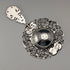 1920s Dutch Antique Silver Tea Strainer, 31g, Hendrick Hoojikass