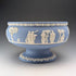 Vintage British Wedgwood Jasperware Large Footed Bowl, Pale Blue