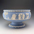 Vintage British Wedgwood Jasperware Large Footed Bowl, Pale Blue