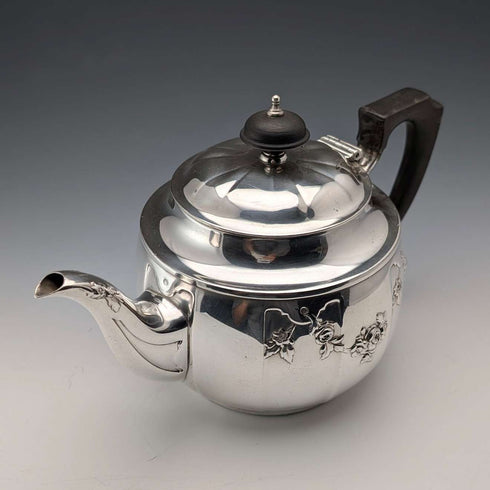 1915年頃 英国アンティーク シルバープレート製ティーポット Elkington