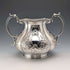 1863 British Antique Silver Plate Tea Set, 3-Piece Set, Thomas Bradbury