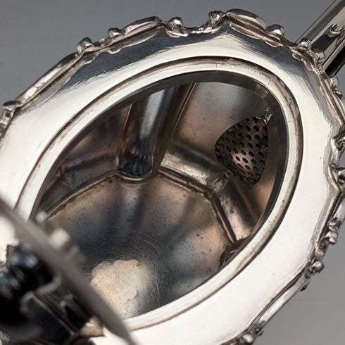 20世紀初頭 英国アンティーク シルバープレート製 バチェラー ティーセット 3点セット JAMES DIXON&SON