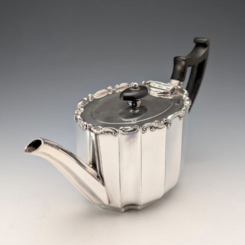 20世紀初頭 英国アンティーク シルバープレート製 バチェラー ティーセット 3点セット JAMES DIXON&SON