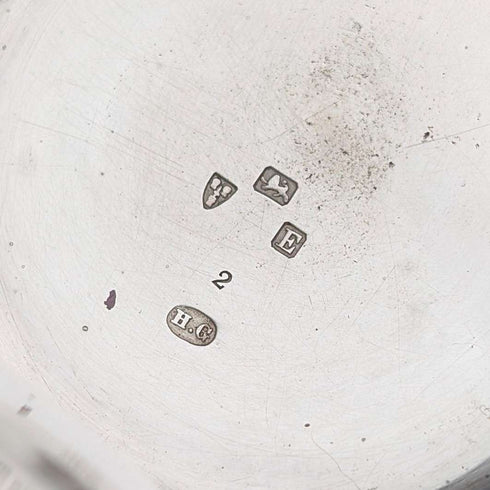 1888年 英國古董 純銀錶殼 鍵上鍊 大型懷錶 直徑56mm 運作良好