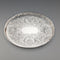 British Vintage Silverplate Oval Small Gallery Tray, 17cm Wide, Barker Ellis