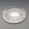 British Vintage Silverplate Oval Small Gallery Tray, 17cm Wide, Barker Ellis