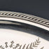 1879 British Antique Silverplate Footed Serving Dish, Diameter 30cm, Benjamin W Ramsden