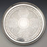 1890s Antique British Sterling Silver Footed Salver/Card Tray, 26cm Diameter, 517g, Elkington