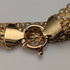 Vintage Sterling Silver Gold-Plated Mesh Bracelet, 20g