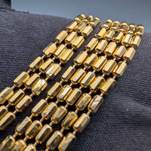 Vintage Sterling Silver Gold-Plated Rope Bracelet 18g MILOR ITALY