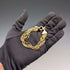 Vintage Sterling Silver Gold-Plated Rope Bracelet 18g MILOR ITALY