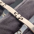 Vintage Sterling Silver Bar Link Bracelet, 20g