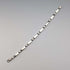Vintage Sterling Silver Bar Link Bracelet, 20g