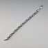 British Vintage Sterling Silver Byzantine Chain Bracelet 30g
