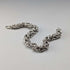 British Vintage Sterling Silver Byzantine Chain Bracelet 25g SH