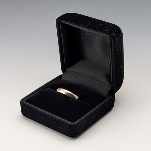 英国ヴィンテージ K9ゴールド ウェディングリング 3g(15号) 指輪 HS Ltd