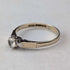 British Vintage K9 Gold Ring, White Stone, 1.5g (Size 15), Ring, CL&S
