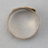 1890s British Antique K18 Gold Belt Design Ring, 4.5g (Size 20)