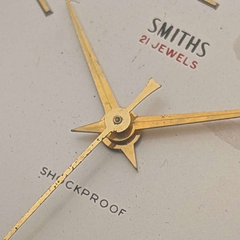1960年代 英国ヴィンテージ スミス SMITH 紳士用腕時計 21石機械式 動作品