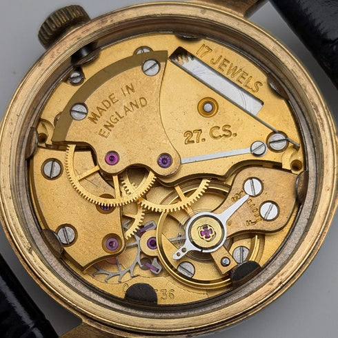 1950s British Vintage Smiths Astral Men's Watch, 17 Jewels Mechanical Movement, serviced September 2025.