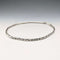 Vintage Sterling Silver Byzantine Chain Necklace, 42cm, 47g