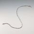Vintage Sterling Silver Byzantine Chain Necklace, 42cm, 47g